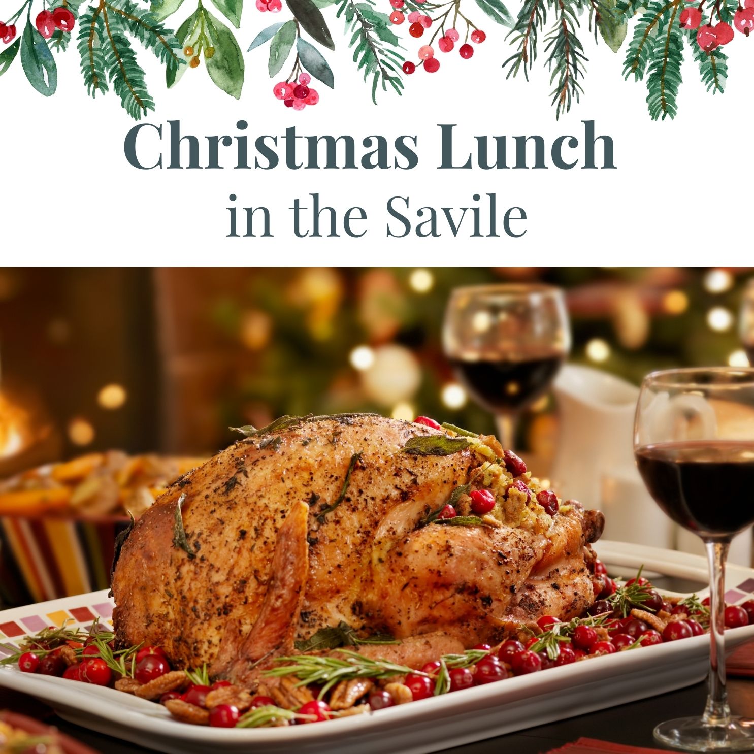 Christmas Lunch in The Savile Rufford Abbey Country Park